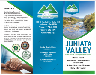 Juniata Valley Behavioral and Development Services Brochure